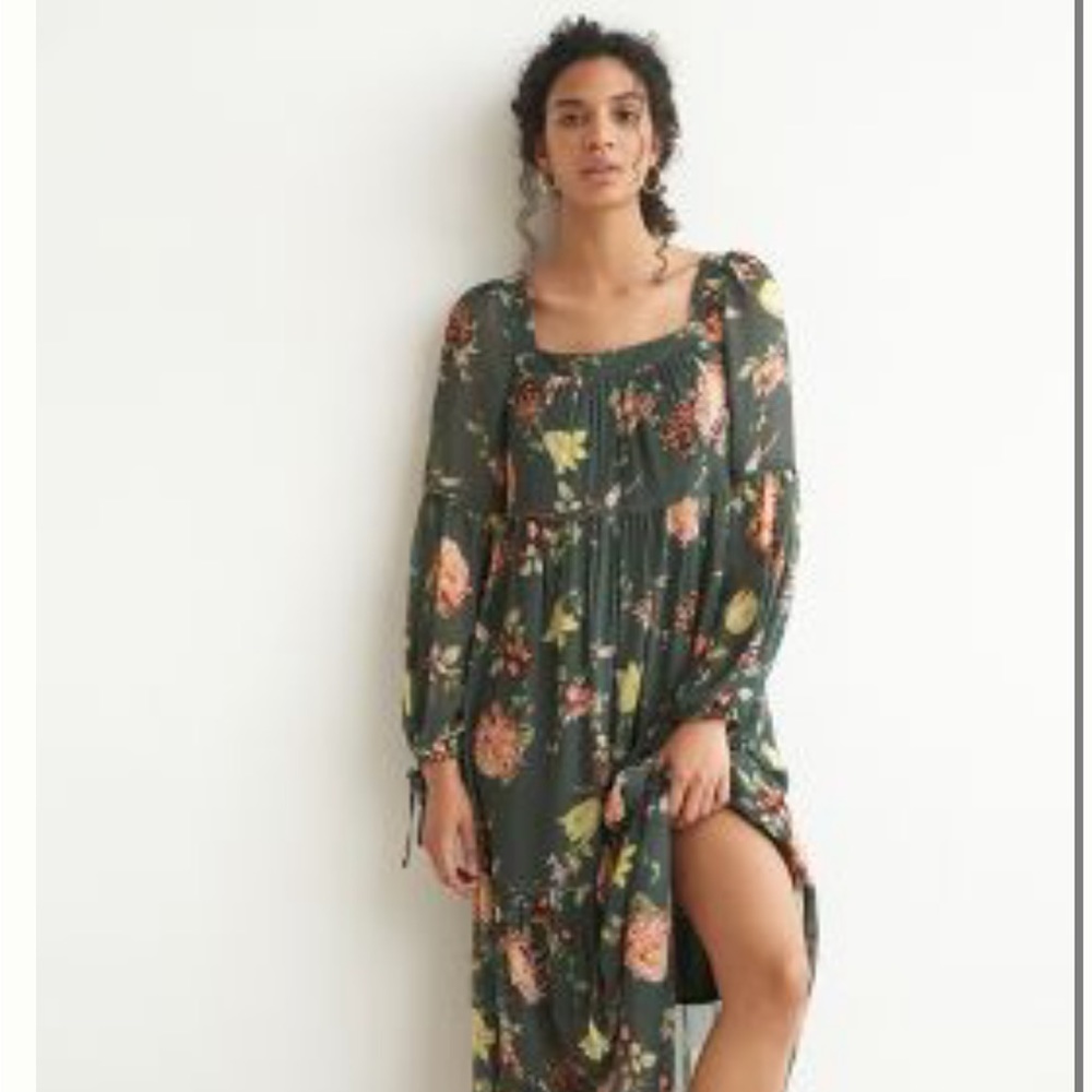 Anthropologie Evelyn Maxi Dress (never worn- size XS)